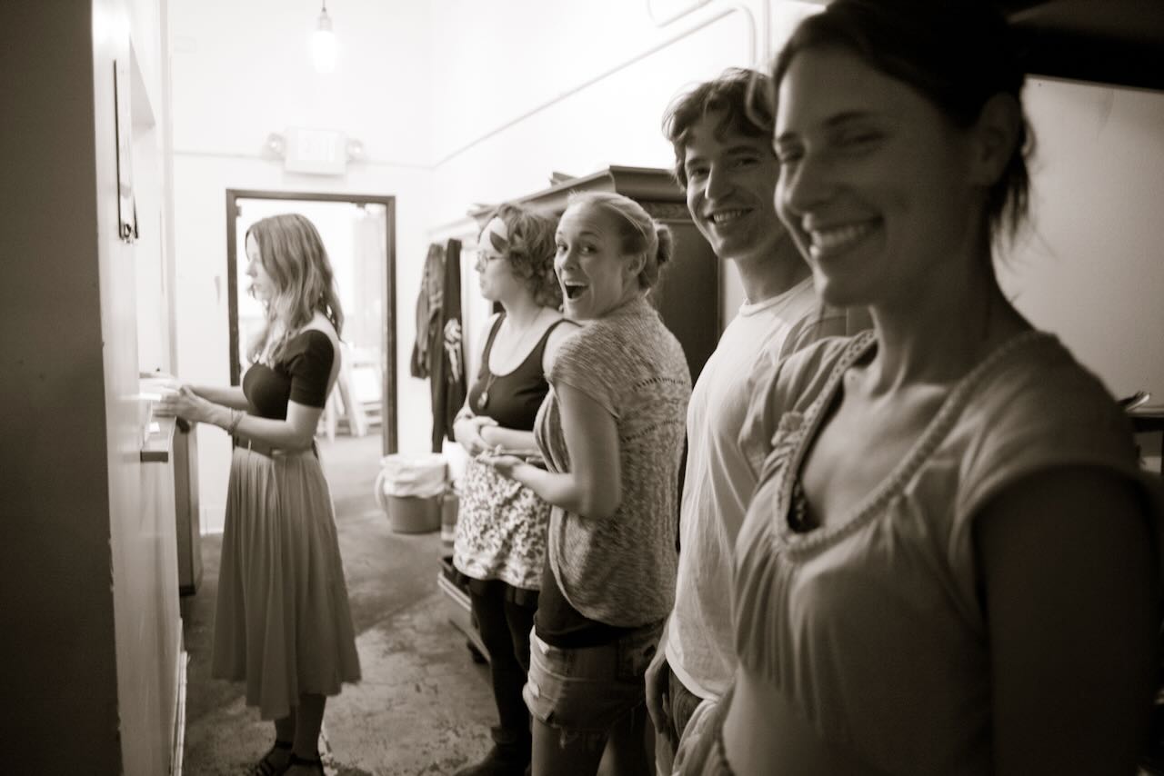 People working together in a kitchen - collaboration and partnership